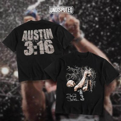 ''Stone Cold'' Steve Austin Beer Smash Heavy Cotton WWE T-shirt - Texas Rattlesnak