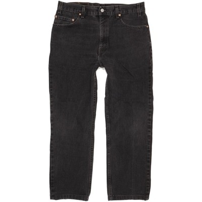 Levi's 505 Made in USA  Herren Schwarz Straight Regular  Jeans W36 L28 (109011)
