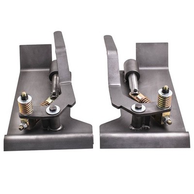 2x Universal Quick Tach Weld On Skid Steer Quick Attach Conversion Adapter Kit