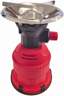 Gazcamp Gaskocher Campingkocher Kocher mit Piezozündung für 190g Stechgaskartusc