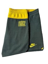Vintage 90s Nike Force Mens Large Faded Spell Out Color Block Sweat Shorts