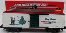 American Flyer 6-48325 S Gauge 1996 Holiday Boxcar EX/Box