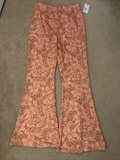 Billabong Ladies Women s Hang Loose Beach Pants Size L NWT