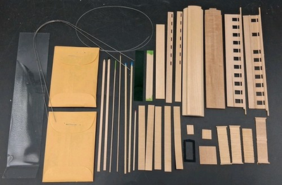 #ad HOn3 La Belle HOn3 24 Denver amp; Rio Grande Alamosa Wooden Craftsman Kit L N $29.99