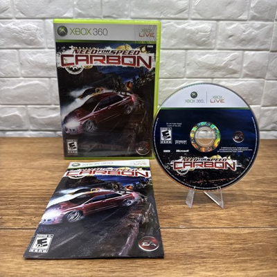 #ad Need for Speed: Carbon Microsoft Xbox 360 2006 CIB Tested Working Free S H $34.99