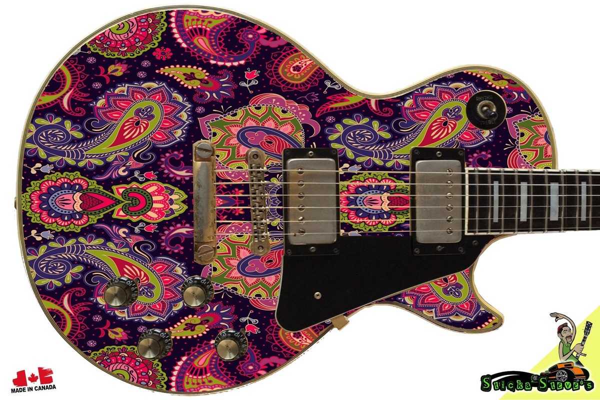 Pellicola Adesiva Per Chitarra | Guitar Skin Axe Wrap | Midnight Tone Cloud Vision 782