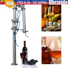 2"inch Stainless Still Moonshine Reflux Distilling Column Brew Wine Making Tool