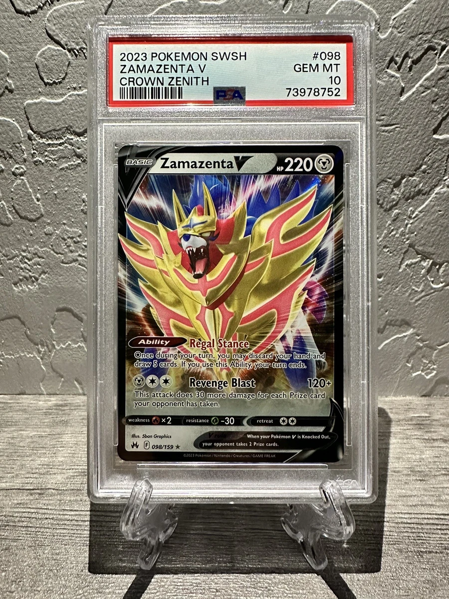 Zamazenta V - PSA Graded Pokemon Cards - Pokemon