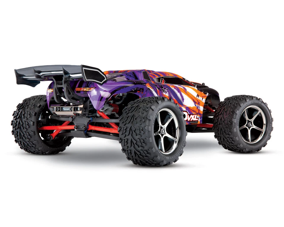 Traxxas E-Revo 1:16 purble violett VXL RTR Brushless mit Akku und USB-C ... - Bild 3 von 4