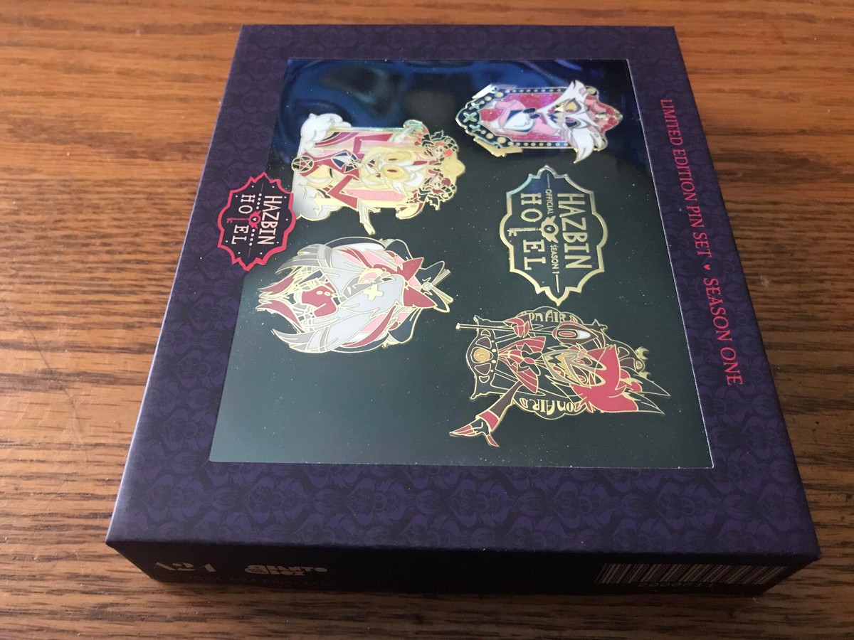 Hazbin Hotel Official Season 1 LIMITED EDITION Pin Set