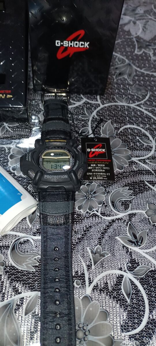 reloj Casio G SHOCK DW 9100 BM-1T, RISEMAN | eBay reloj Casio G SHOCK DW 9100 BM-1T, RISEMAN | eBay