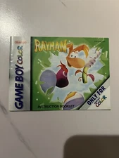 Rayman Game Boy Color Instruction Booklet Authentic Nintendo Manual Only GBC