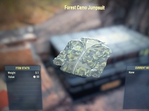 forest camo jumpsuit