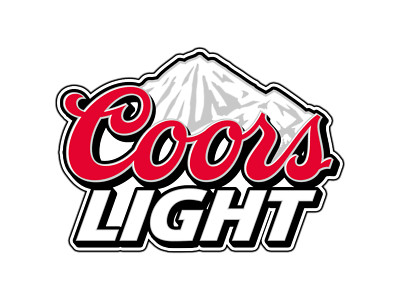 #0702 Coors Light Logo #1 Waterproof Vinyl Sticker Decal Die-Cut