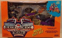 Biker Mice From Mars - Modo & His Chromotanium Mondo Chopper Gift Set (misb) Biker Mice From Mars - Modo & His Chromotanium Mondo Chopper Gift Set (misb)