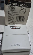 LuxPro Mechanical Heating Cooling Home Thermostat PSM40 hydronic heat pump 24v