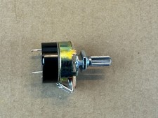 New 250k ohm Potentiometer Power Snap Switch Guitar Amp LINEAR Pot Ribbed Qty 