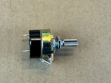 New  20k ohm Potentiometer Power Snap Switch Guitar Amp LINEAR Pot Ribbed (Qty)