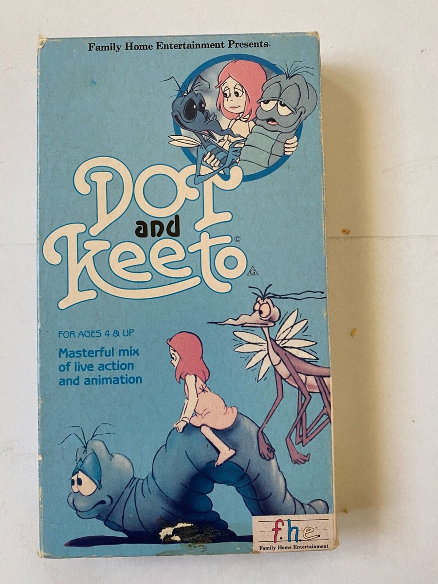 Dot and Keeto (VHS, 1986) RARE! Dot and Bunny VHS 1982 TESTED
