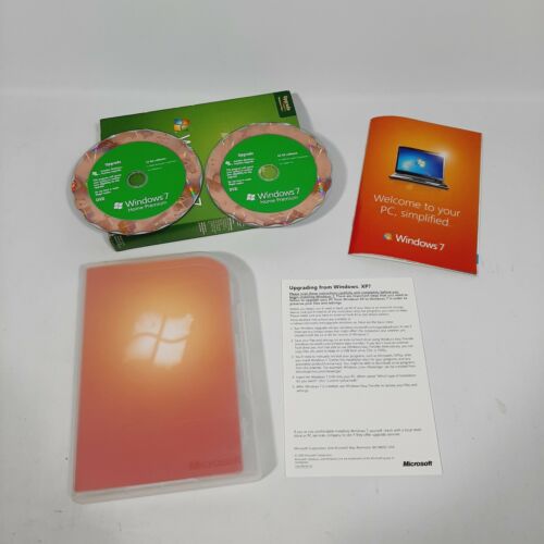 Microsoft Windows 7 Home Premium Upgrade 32 & 64 Bit DVDs MS WINDOWS - Picture 2 of 5