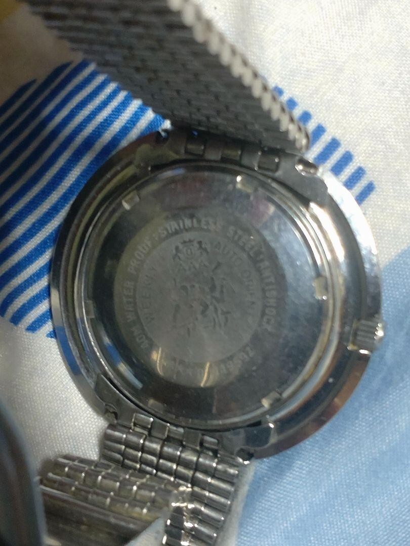 ORIENT Weekly Crystal Automatic Date Vintage Silv… - image 5