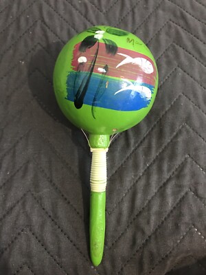 Vintage Maracas aus Mexiko,