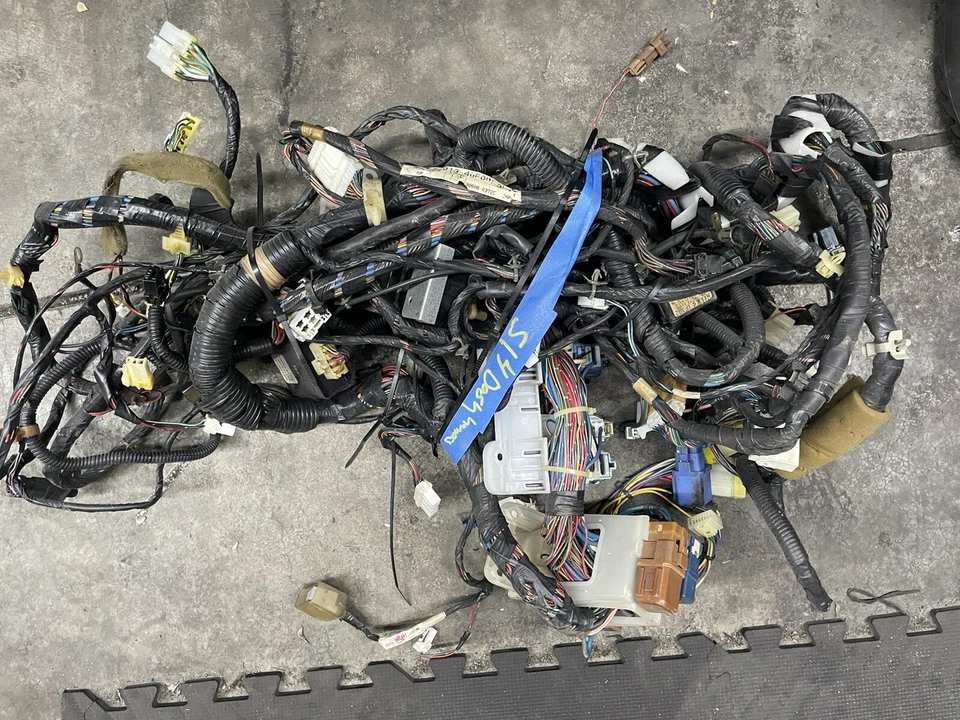 Arnés de cableado interior del tablero Nissan 240sx SE S14 1995 OEM Foto 2 de 4