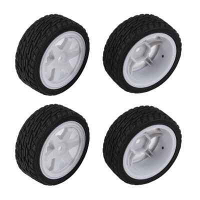 Team Associated Reflex 14R Hoonitruck Wheels and Tires, rubber / AE21591