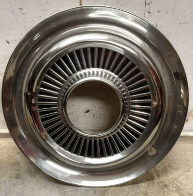 AMC Jeep Turbine 15'' FRONT Wheel Cover Hubcap CJ5 Wagoneer Jeepster #2 FREE SHIP