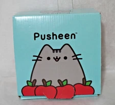 PUSHEEN Cat Apple pie FALL 2016  CUP And SAUCER Tea Mug Exclusive Damage Box