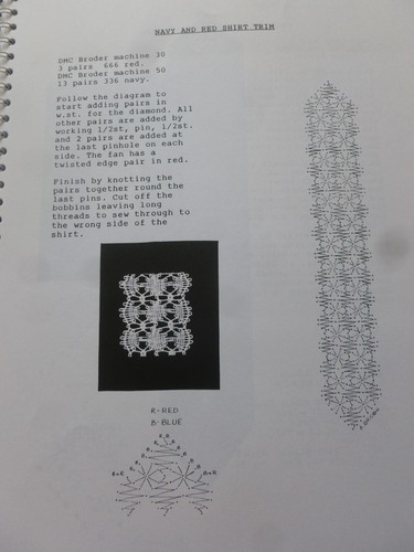 COLOURED LACE and Cross Stitch by Ann Brook - Lacemaking Patterns - Picture 3 of 16