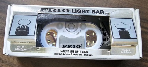 FRIO COOLER LIGHT BAR NOS Motion Detection, Magnetic 2 Bottle Openers