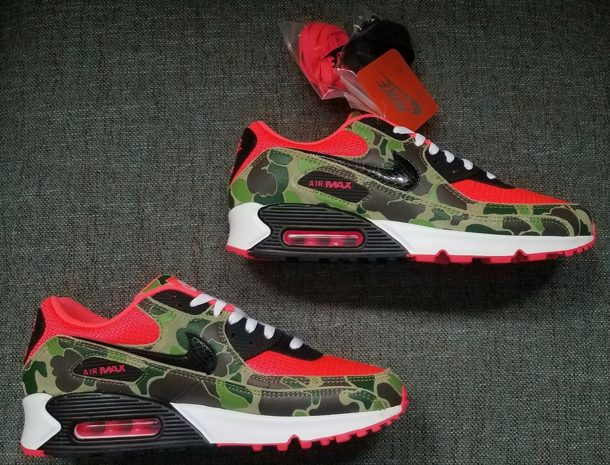 靴 NIKE AIRMAX90 Reverse Duck Camo 2020 Nike Air Max 90 Reverse Duck Camo Men's - CW6024-600 - US