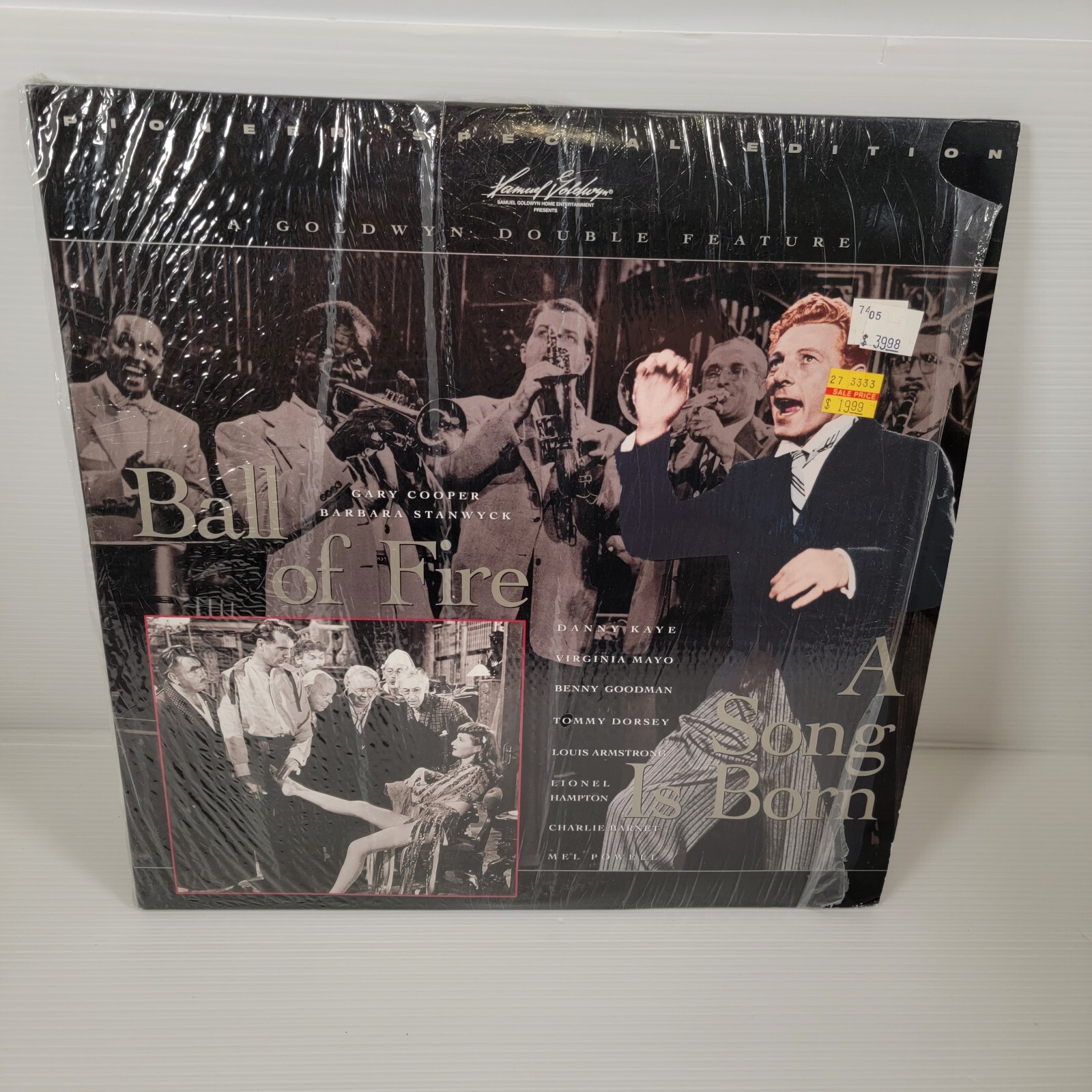 BALL OF FIRE - A SONG BORN  Laserdisc 1995 - Complete