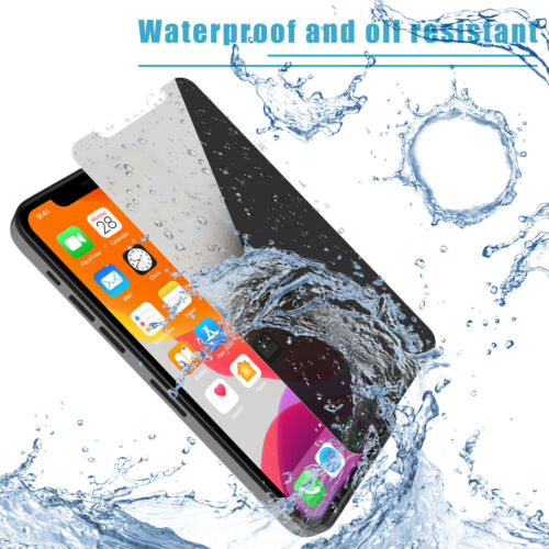 For iPhone 15 14 Pro Max 13 12 Privacy Anti-Spy Tempered Glass Screen Protector - Picture 148 of 200