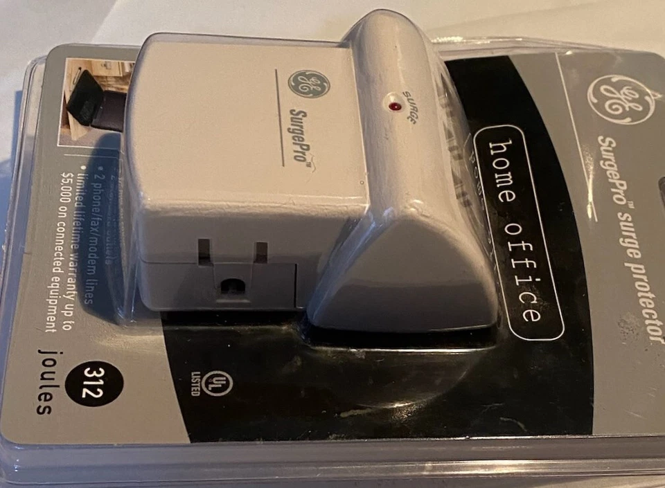 GE ~ SurgePro ~ 312 Joules ~ Surge Protector ~ Brand New ~ Factory Sealed - Image 2 of 4