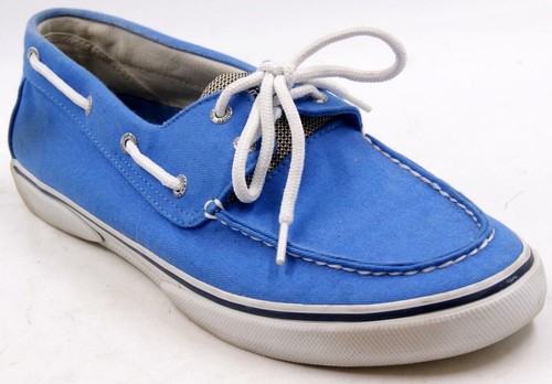sperry blue canvas