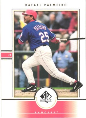 2000 SP Authentic - #24 Rafael Palmeiro New York Mets