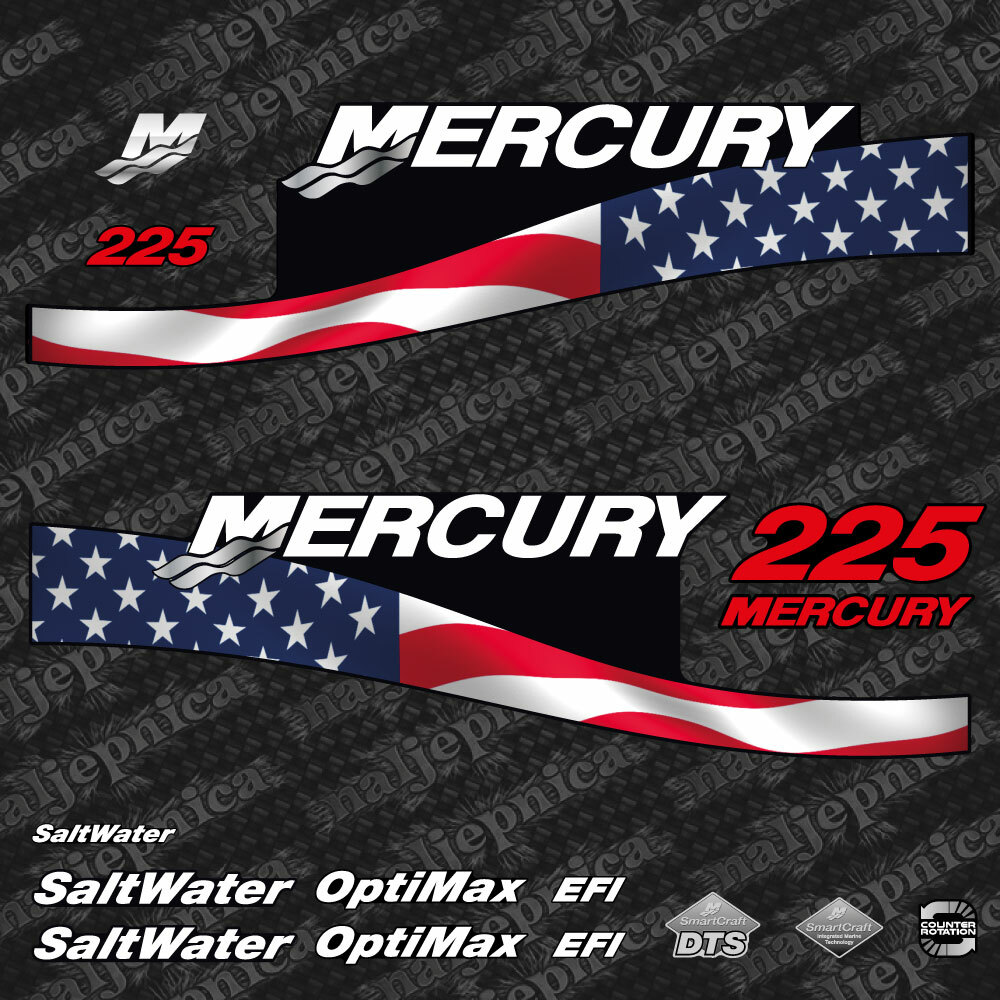 Mercury Outboard Decal Sets