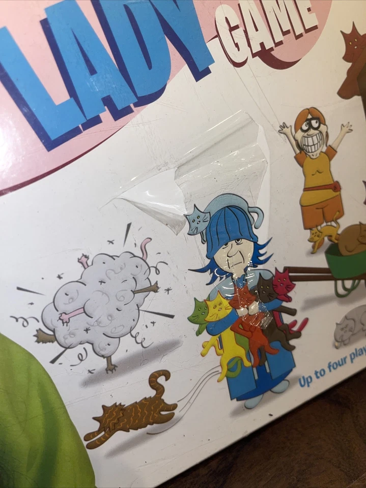 Crazy Cat Lady Board Game New Shrink Wrap Has A Tear - Image 2 of 4