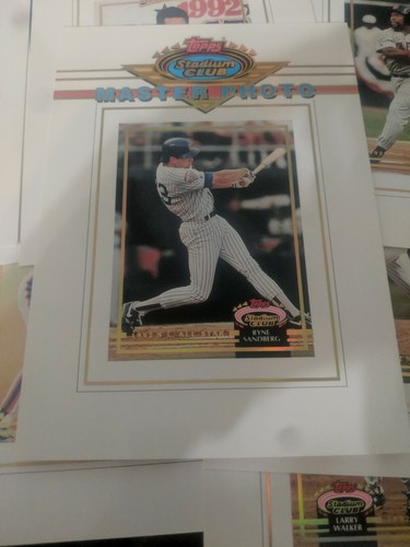 1993 Stadium Club Master Photos 5" x 7" Complete Set of 12 Cards New Open - Picture 9 of 12