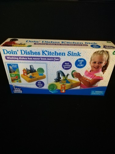 Pretend Play Tableware Just Like Home 'Doin The Dishes' Play Set