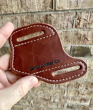 New For Great Eastern Cutlery Useful Leather Company Pancake Belt Knife Sheath