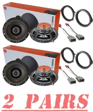 4 JBL Stage2 240W 2-way 6.5" Front & Rear Car Speakers For 2006-21 Honda Civic
