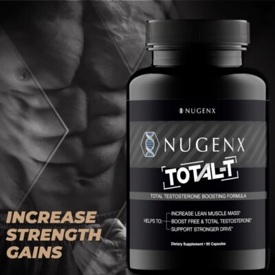 Nugenx Total-T Testosterone Booster, Build Muscle Boost Energy And Endurance.