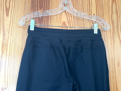 Zyia Active Trail Jogger Pant Size 6 / 8 Black Drawstring Moisture Wicking - Picture 7 of 12