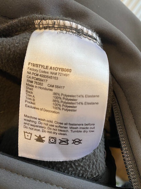 Mens Small Timberland Pro Softshell Windprotectio… - image 7