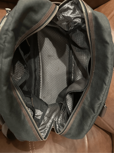 TUMI ALPHA BRAVO 22340ATH2 2way Duffel bag Boston bag shoulder bag Gray men - Picture 6 of 8