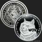 1 oz silver proof Dogecoin 2021 .999 Pure COA Box Silver Shield SSG limited