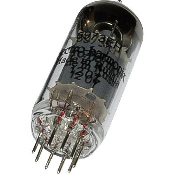6973  Valvola termoionica Tetrodo a fascio 250 V 46 mA Numero Poli (num): 9 Att